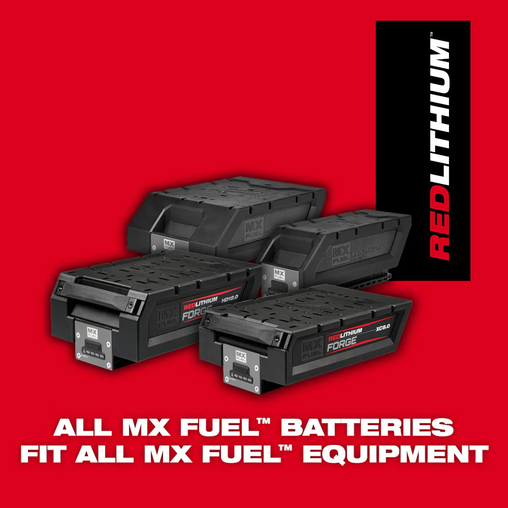 Milwaukee MX FUELâ„¢ REDLITHIUMâ„¢ FORGEâ„¢ XC 8.0 Battery Pack - Image 10
