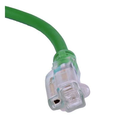 Outdoor SJEOW Extension Cord Lighted Single Tap Green - Image 27
