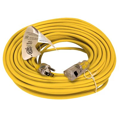 Outdoor SJTW Extension Cord Lighted Single Tap Yellow - Image 23