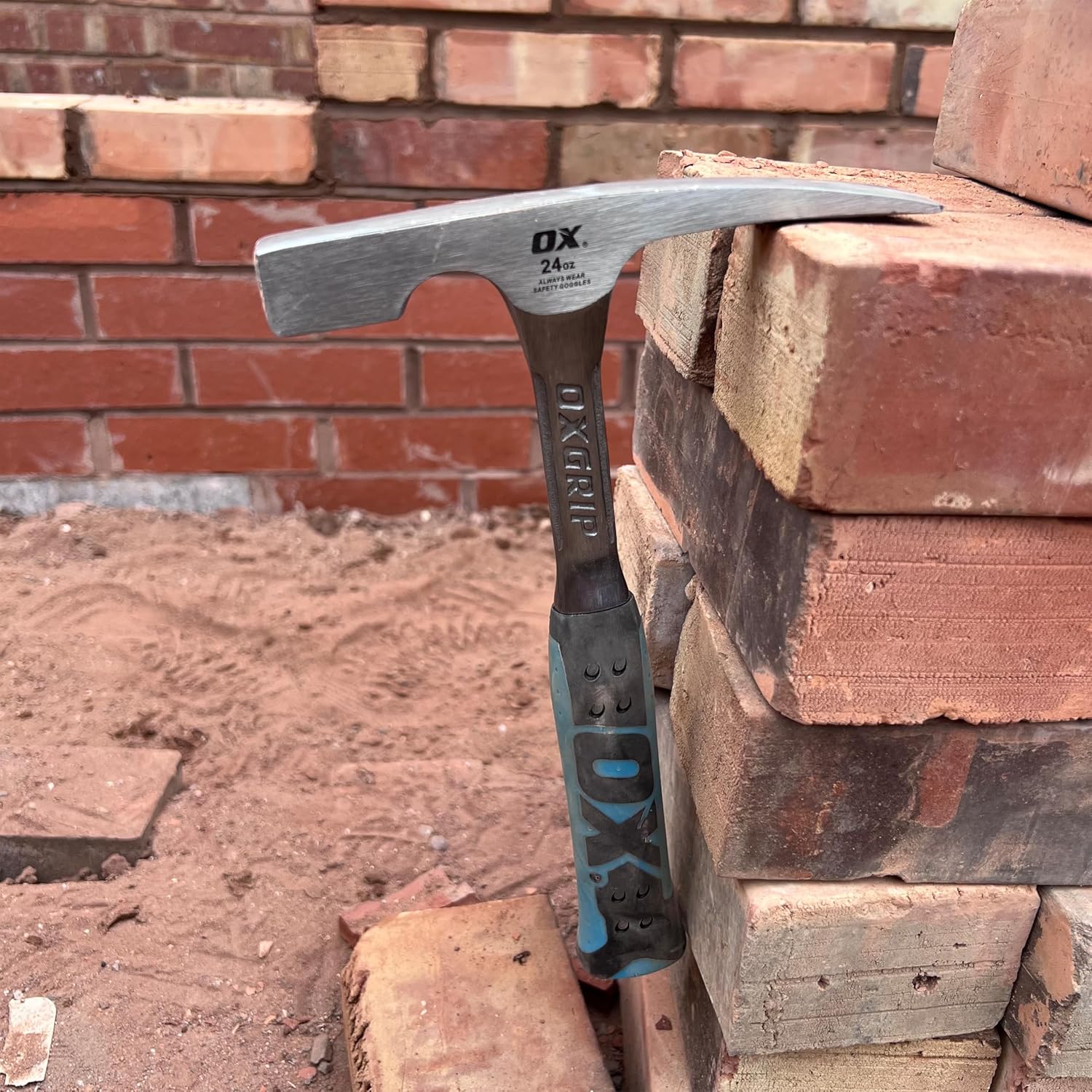 OX Pro 24 oz. Brick Layer Hammer - Image 6