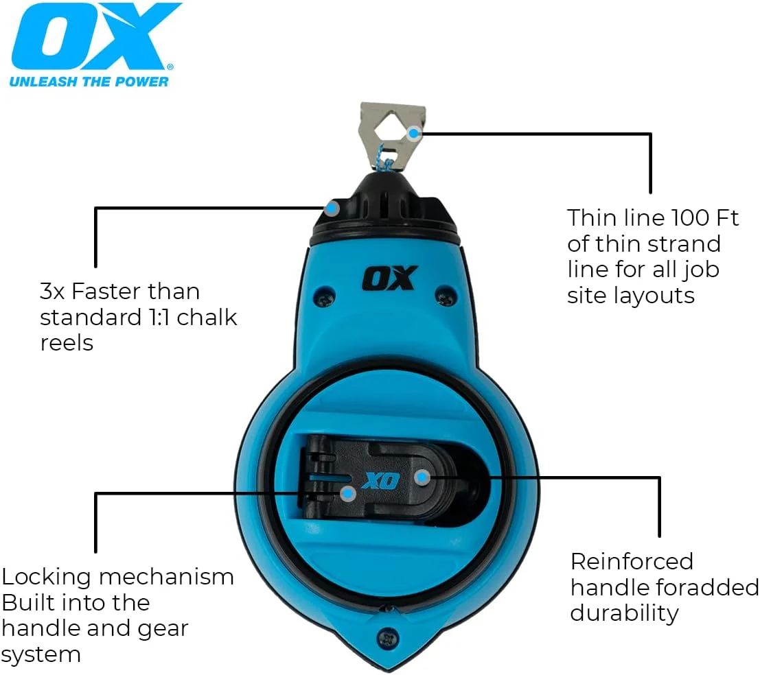 OX Heavy Duty Chalk Line - Image 2