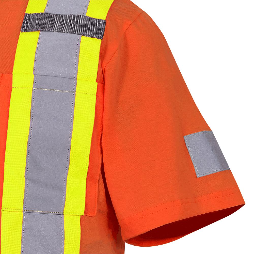 Pioneer Hi-Vis 100% Cotton Safety T-Shirt - Image 2