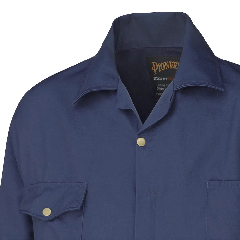Pioneer Poly/Cotton Coveralls w/ Zipper Closure - Image 2