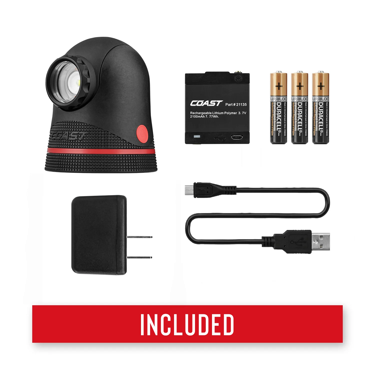 Coast PM500R Rechargeable Magnetic LED Work Light - Image 2