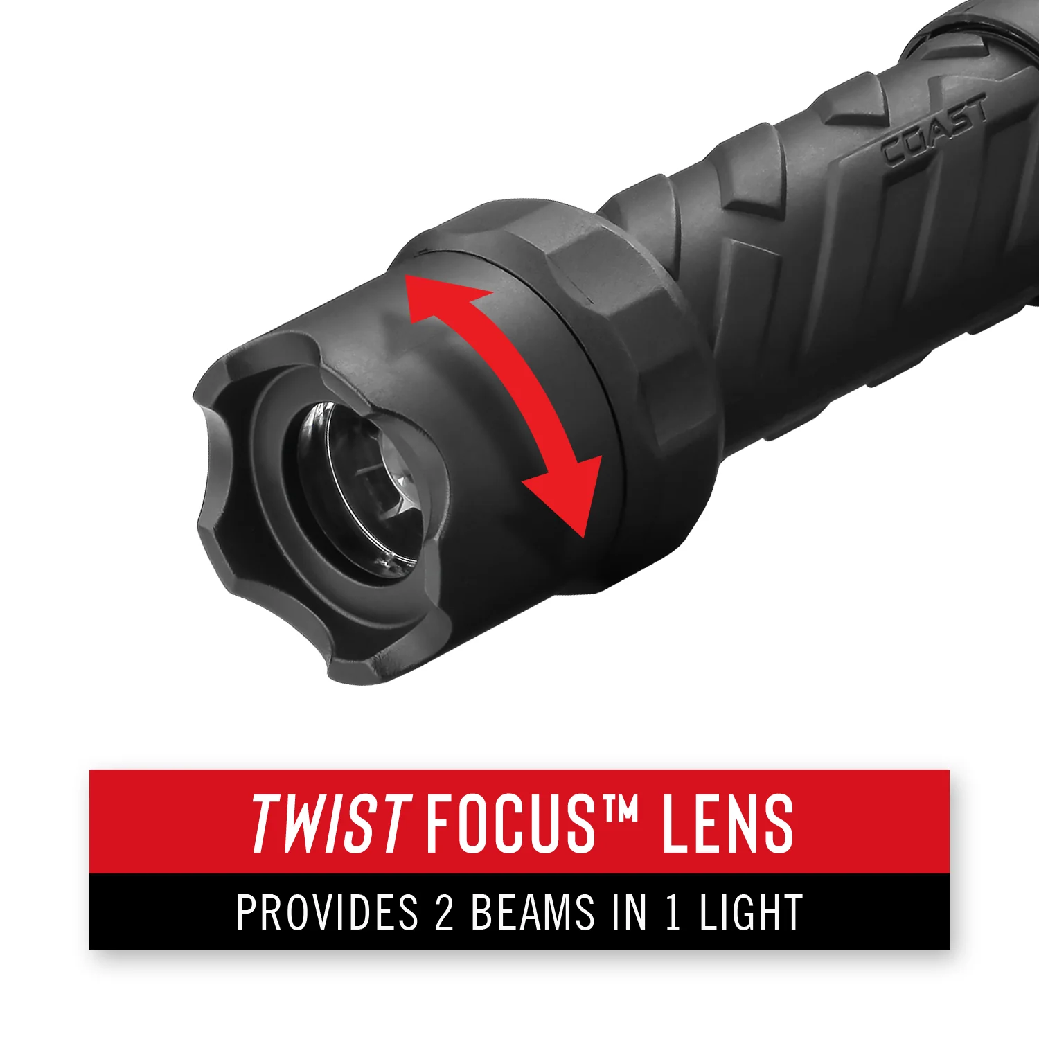 Coast Polysteel 200 Pure Beam Focusing LED Flashlight - Image 3