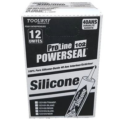 Powerseal General Purpose Silicone Sealant 300mL - Image 17