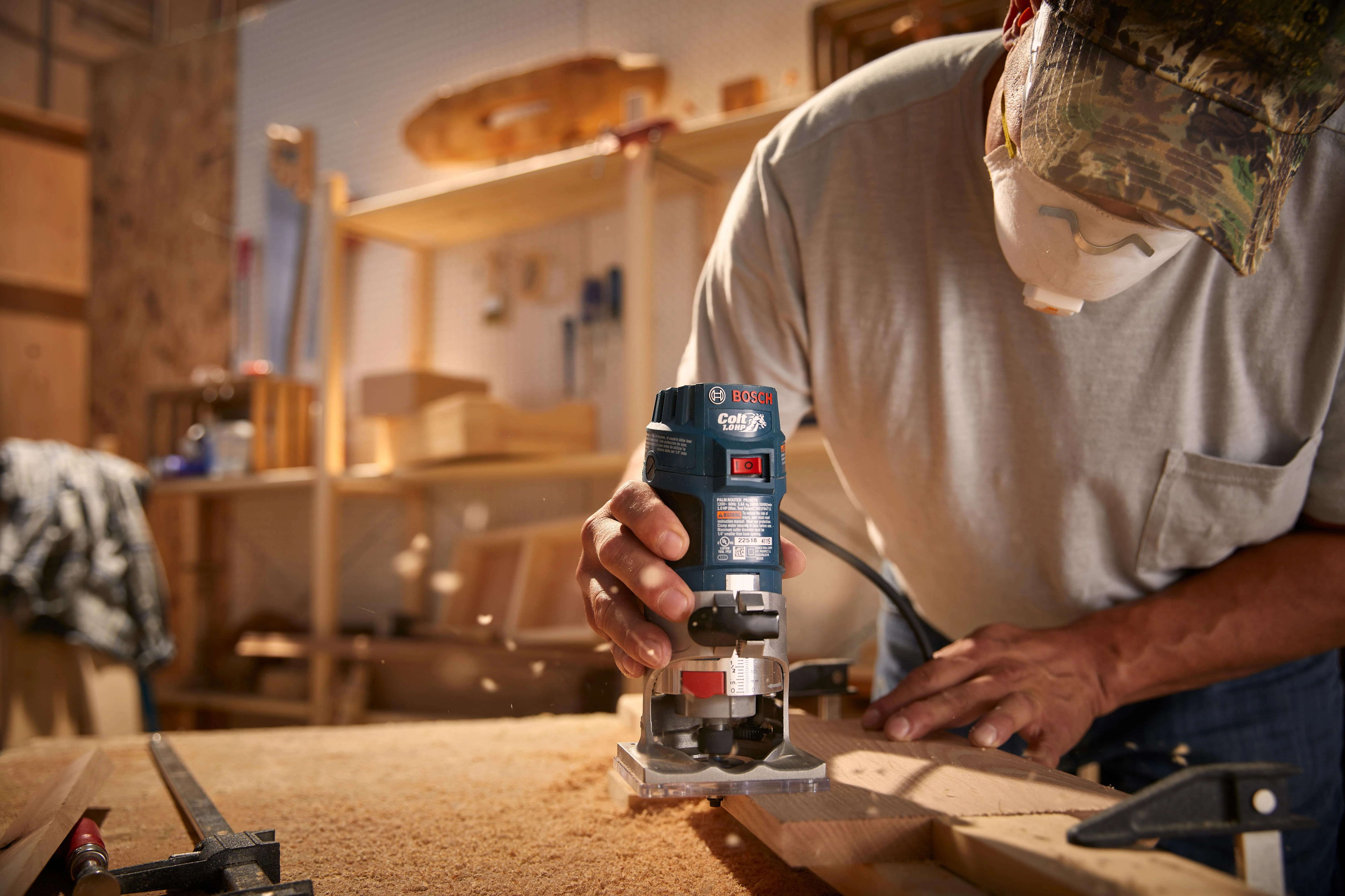 Bosch Colt™ Electronic Variable-Speed Palm Router - Image 11