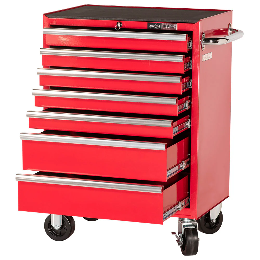 Jet Pro Series 7-Drawer Roller Cabinet - 27" x 18"
