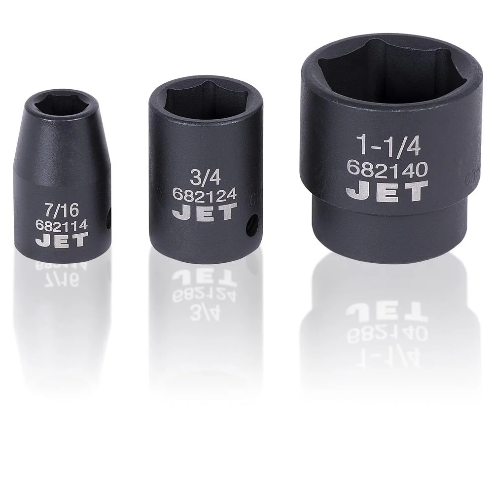 Jet 13 pc. 1/2" Drive 6-point SAE Impact Socket Set - Image 3