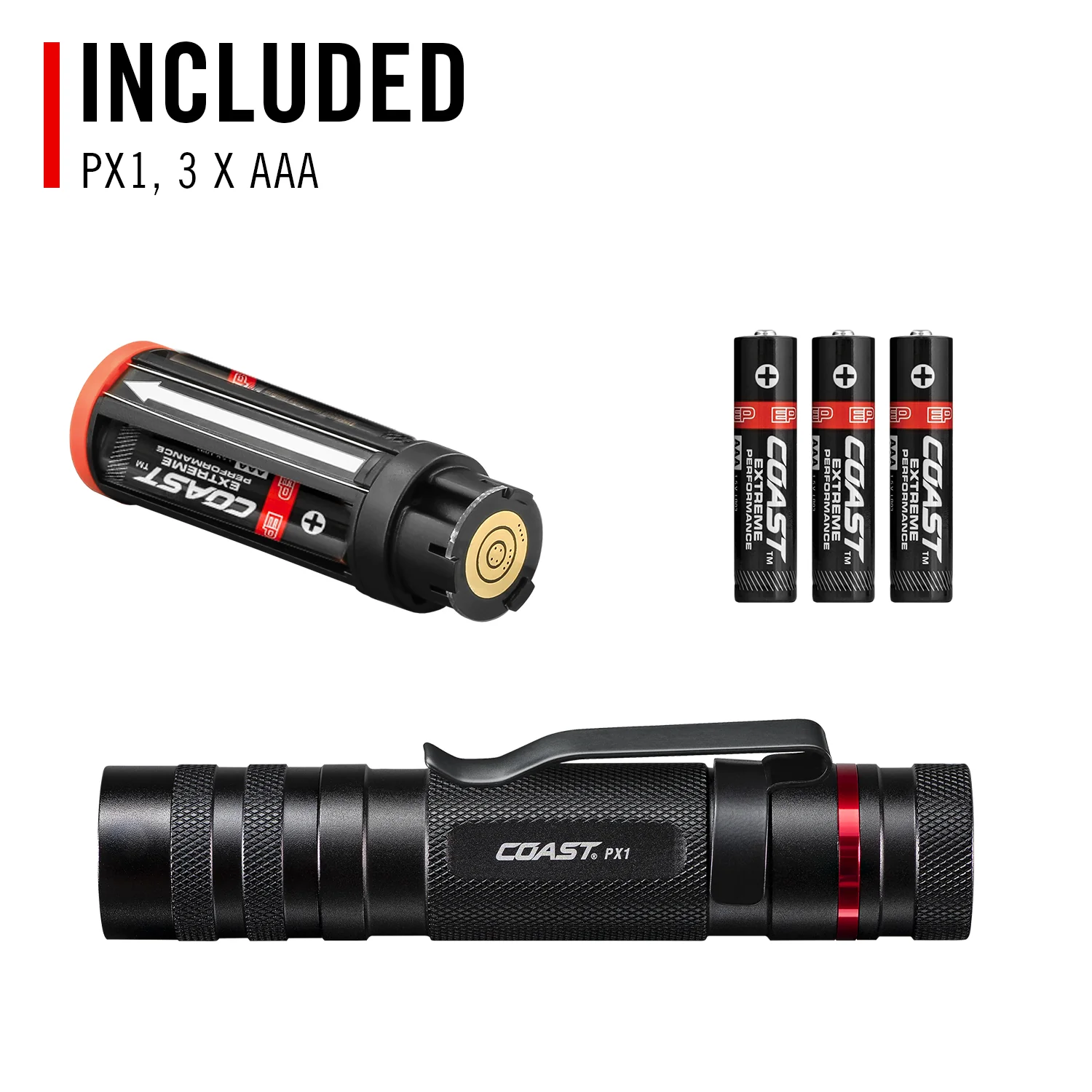 Coast PX1 Pure Beam Focusing LED Flashlight - Image 6