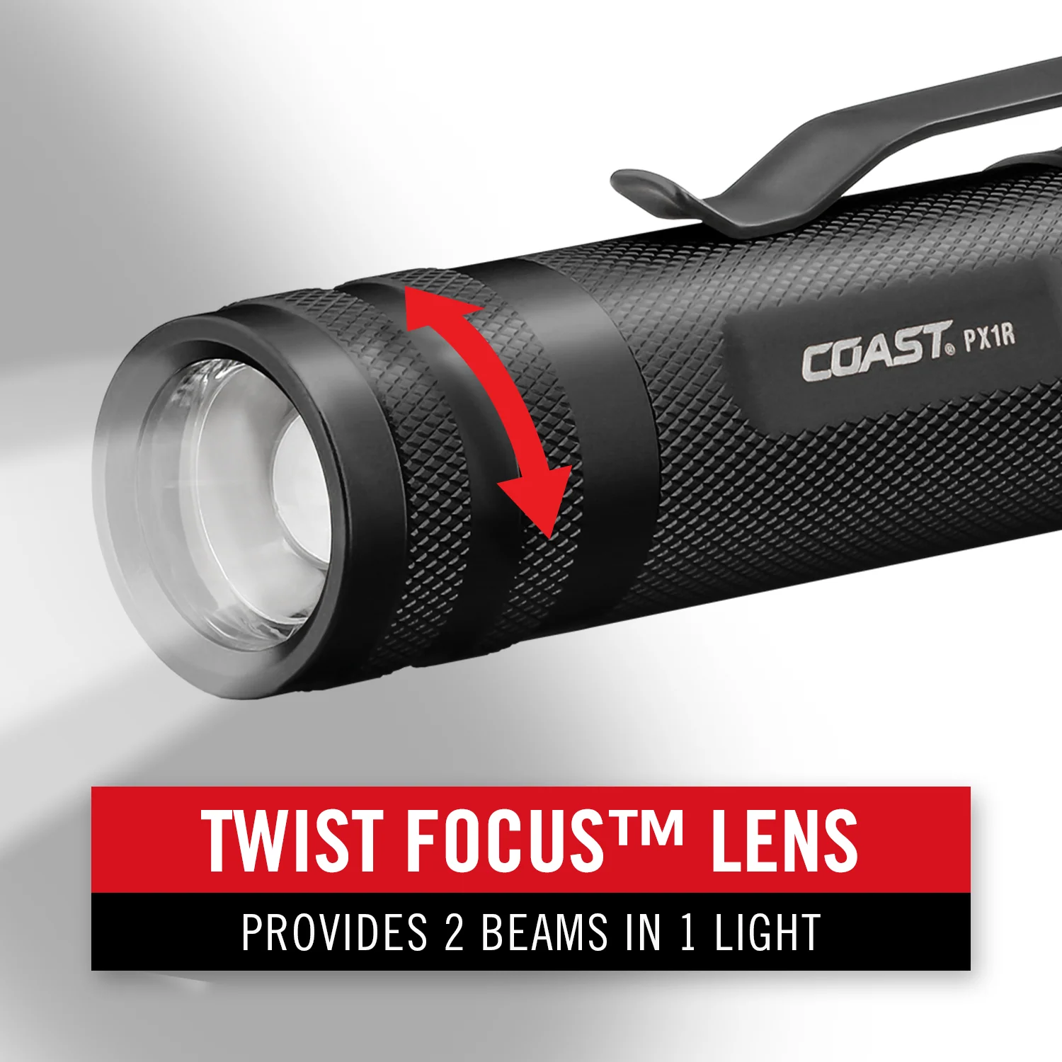 Coast PX1R Rechargeable Pure Beam Focusing LED Flashlight - Image 3