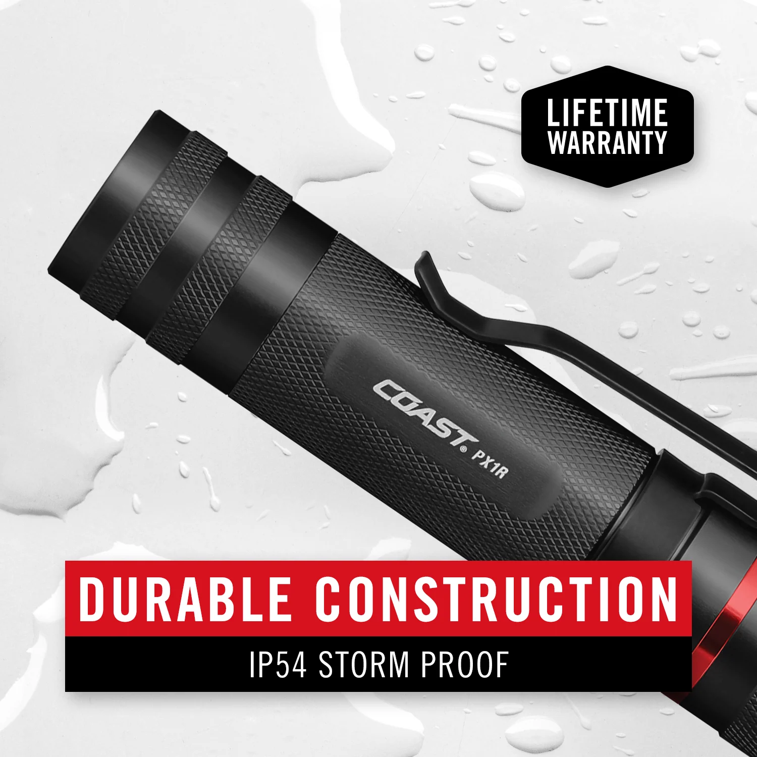 Coast PX1R Rechargeable Pure Beam Focusing LED Flashlight - Image 7