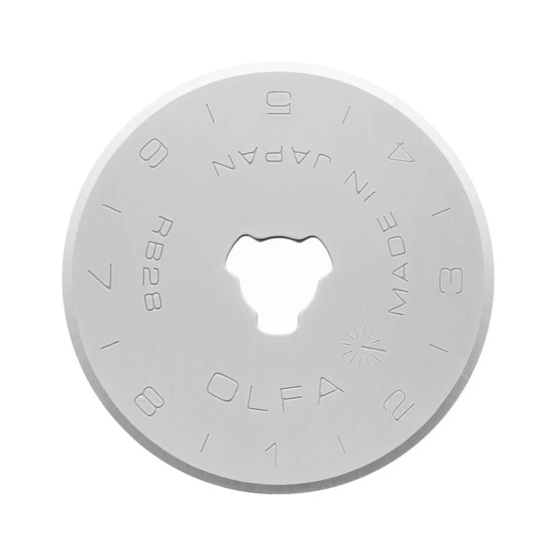 Olfa 10PK RB28 28mm Tungsten Steel Rotary Blades