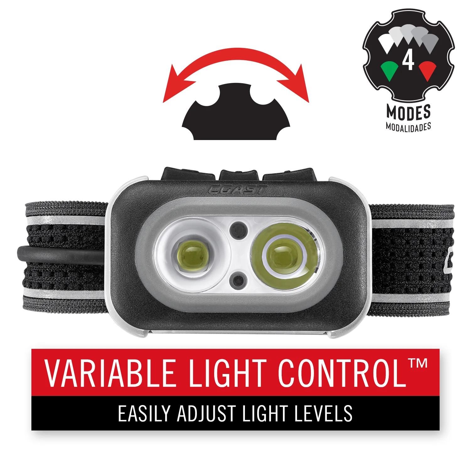 Coast RL20R Rechargeable Headlamp - Image 6