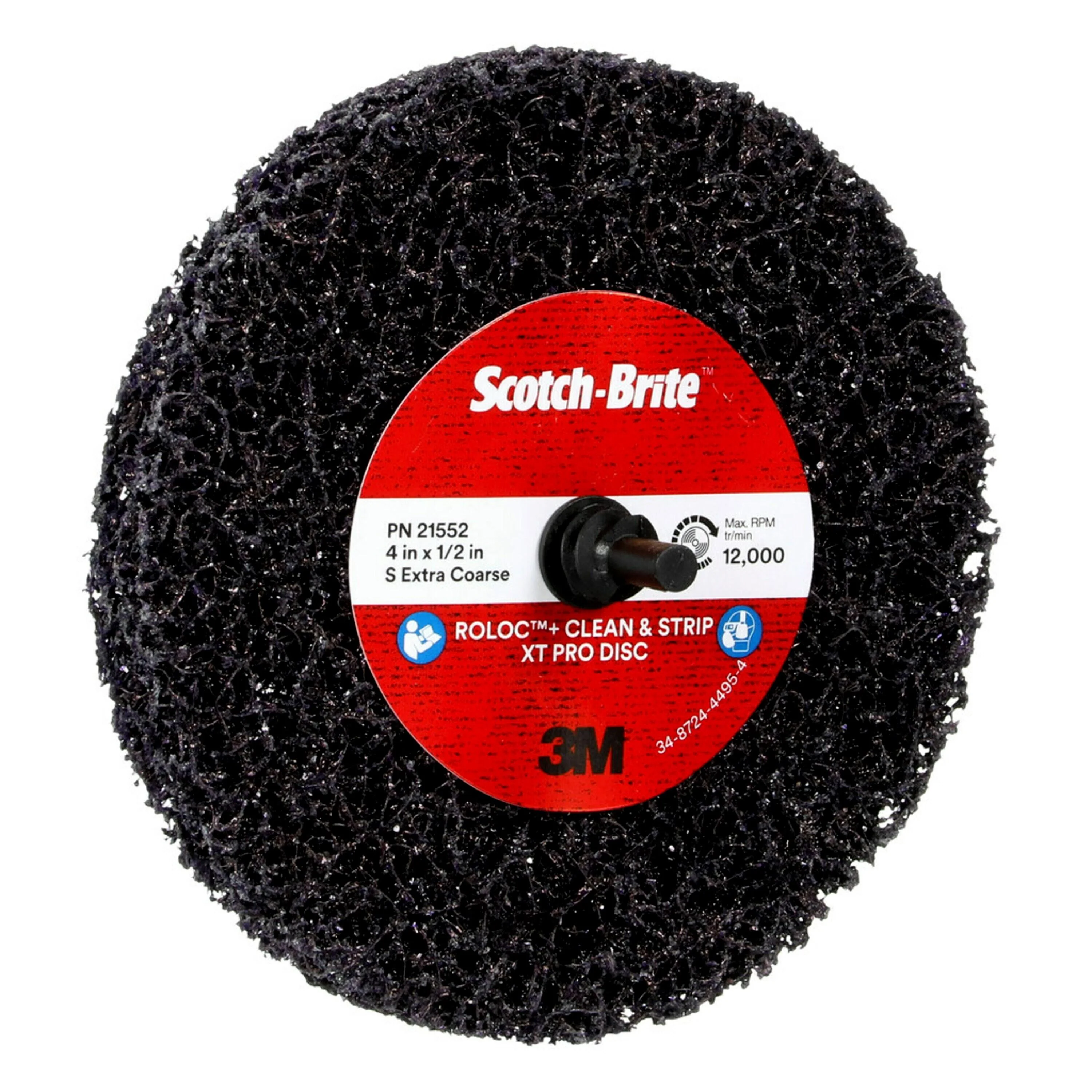 Scotch-Briteâ„¢ Rolocâ„¢+ Clean and Strip XT Pro 4" Abrasive Disc - Image 3