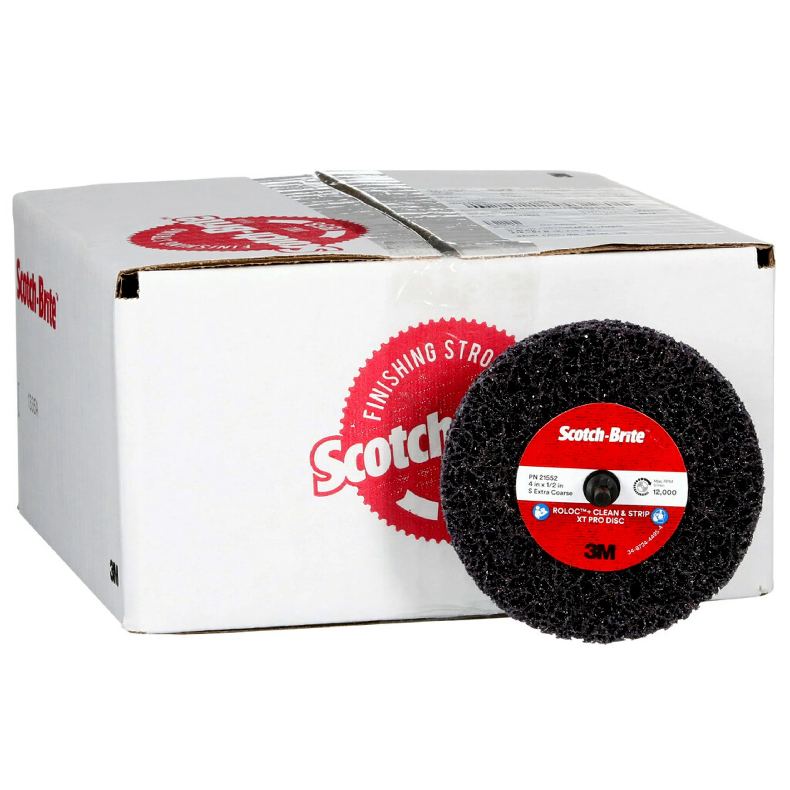 Scotch-Briteâ„¢ Rolocâ„¢+ Clean and Strip XT Pro 4" Abrasive Disc - Image 4