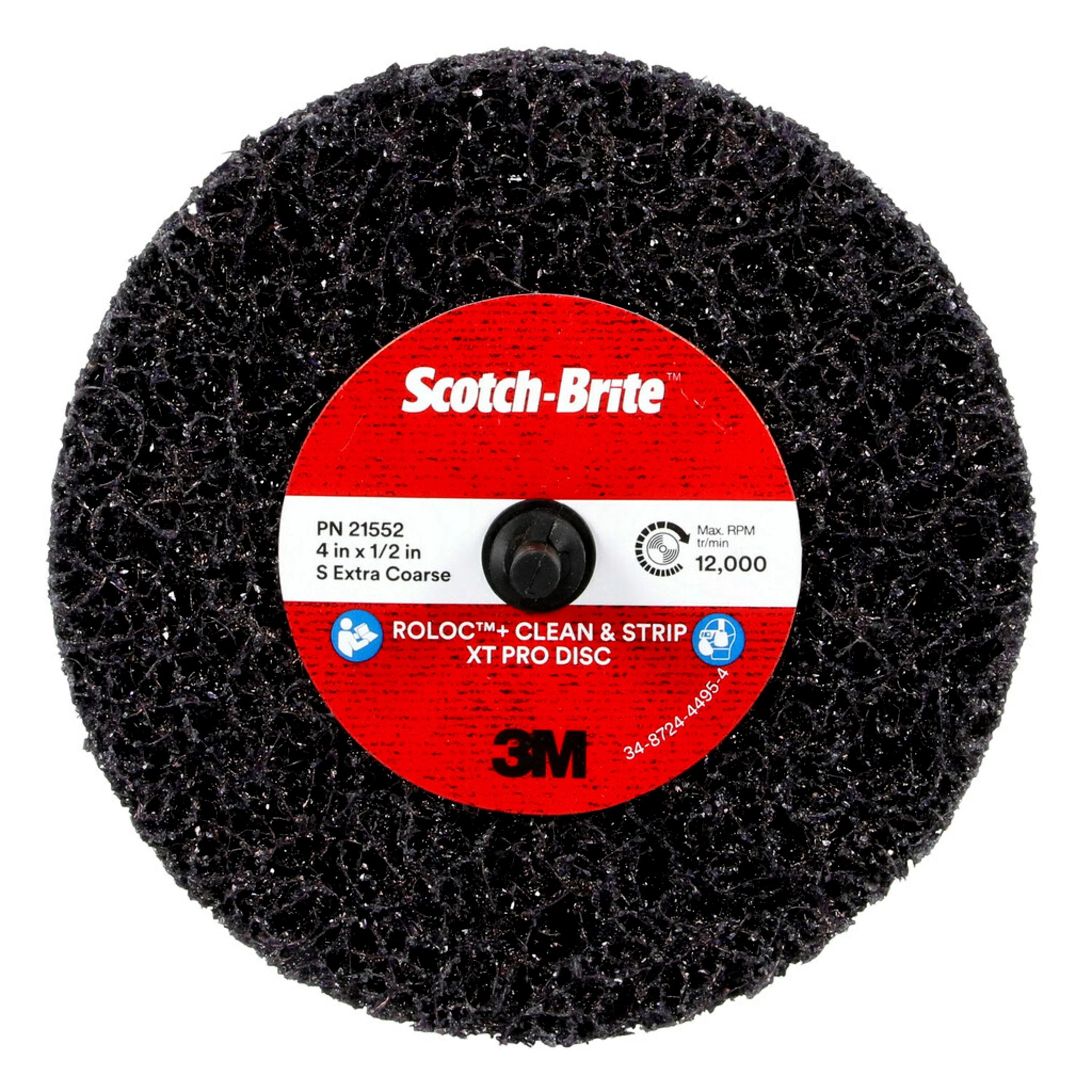 Scotch-Briteâ„¢ Rolocâ„¢+ Clean and Strip XT Pro 4" Abrasive Disc - Image 5