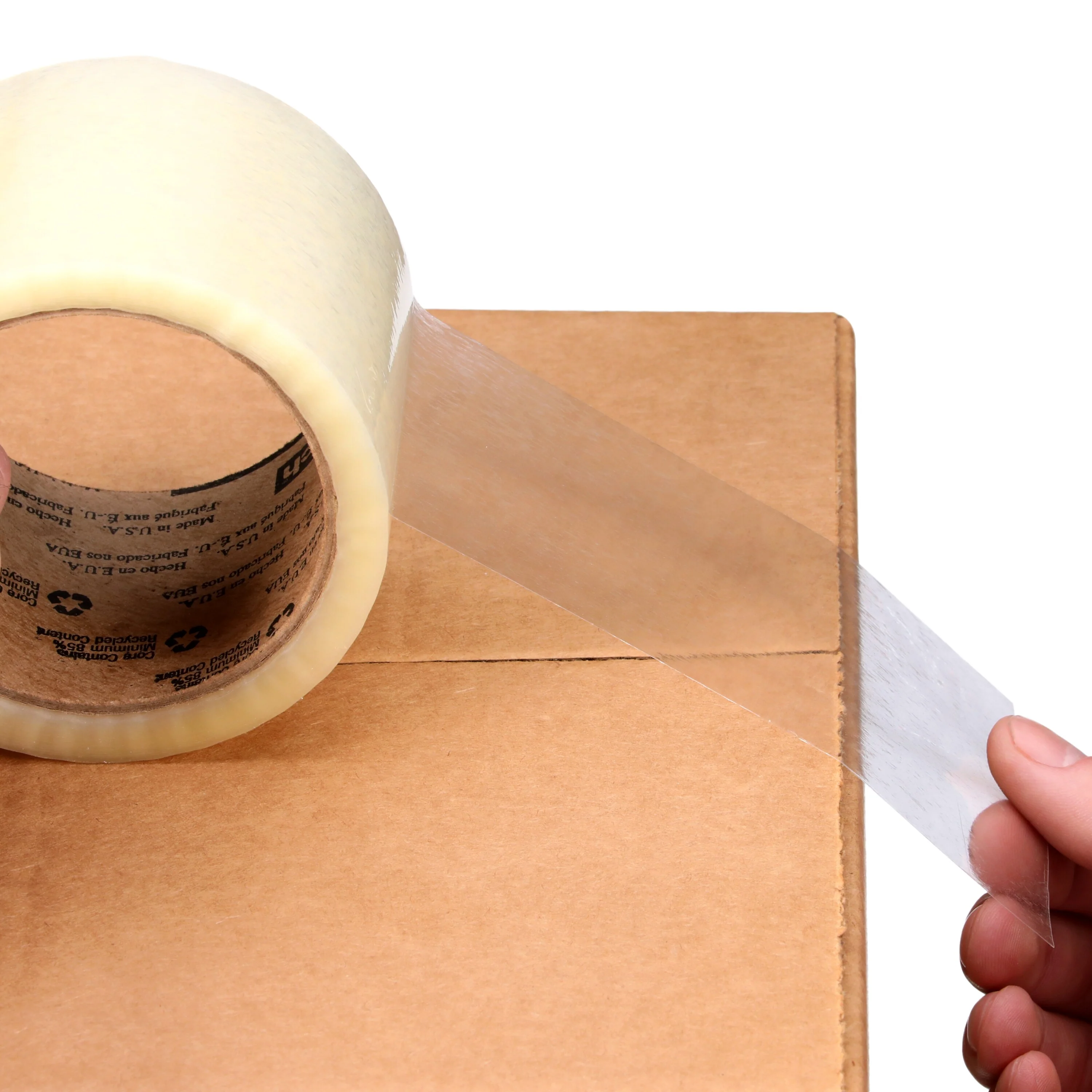 Scotch Box Sealing Clear Tape 371 - 72 mm x 100 m - Image 3