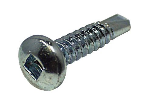 Self Drilling Pan Head Screws - Square Socket, Zinc Coated | Fasteners & Fittings