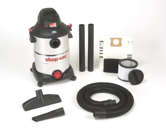 Shop-Vac 12 gal. 5.5 Peak HP SVX2 Stainless Steel Wet/Dry Vacuum - Image 4