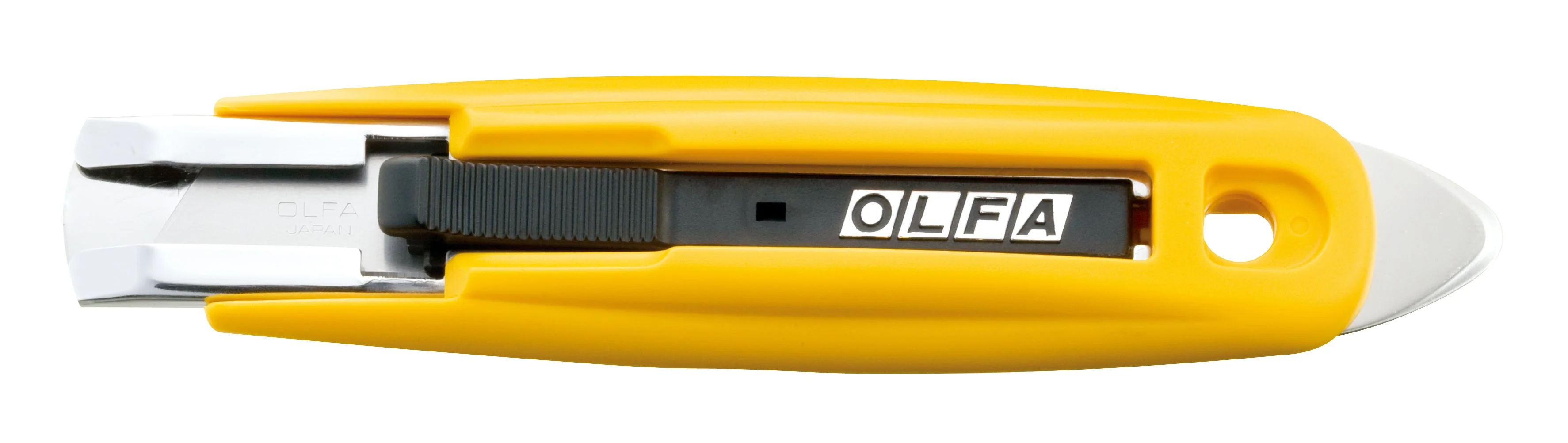 Olfa SK-9 Semi-Automatic Self-Retracting Safety Knife w/ Tape Splitter - Image 4