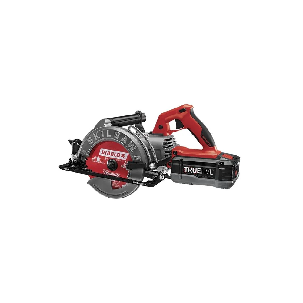 Skil 7-1/4" TRUEHVL™ Cordless Worm Drive SKILSAW® - 1 Battery Kit