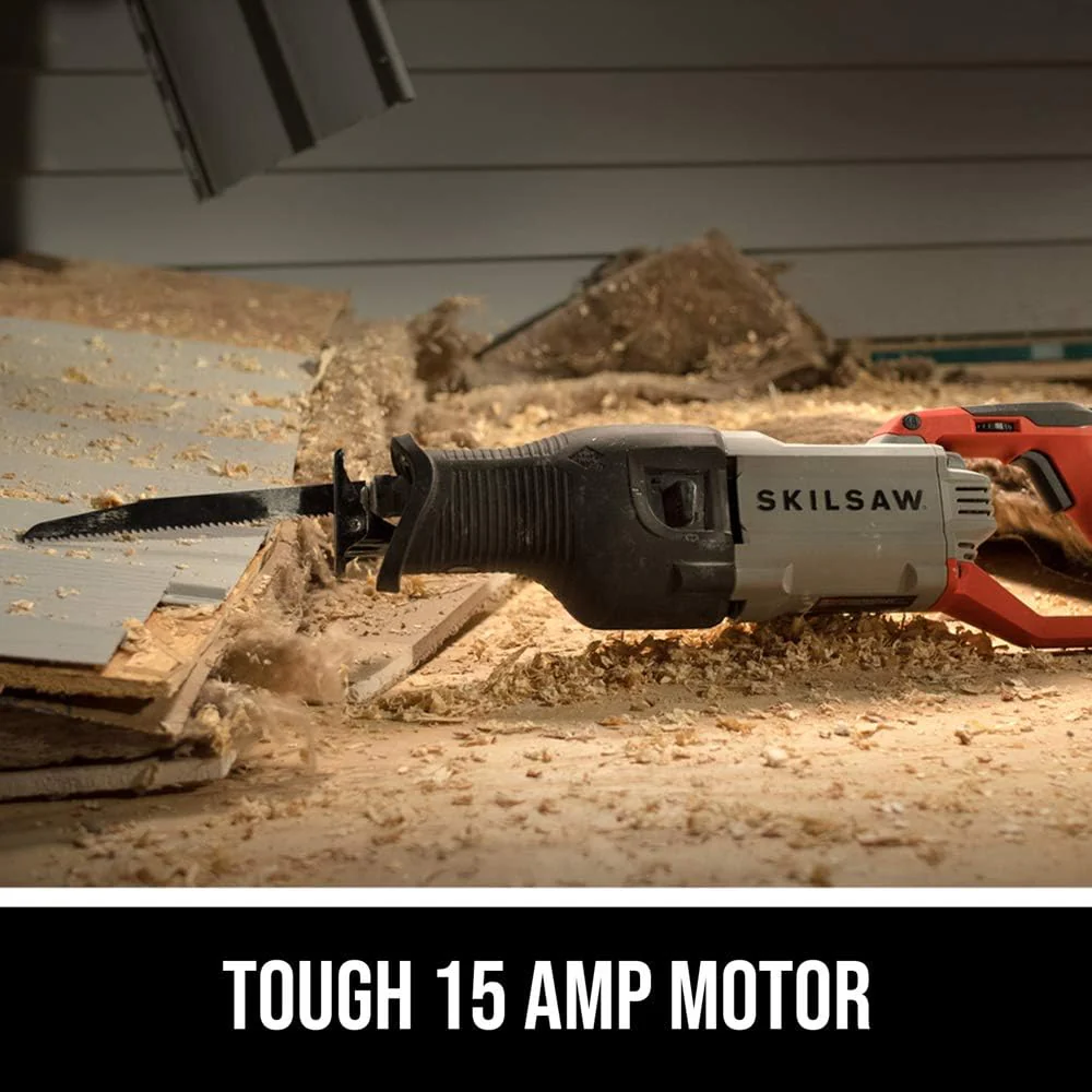 Skil 15 Amp Heavy Duty Reciprocating Saw - Image 4