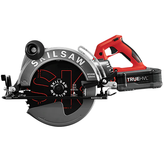 Skil 10-1/4" TRUEHVL™ Cordless Worm Drive SKILSAW® Kit