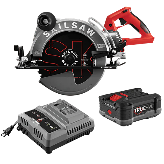Skil 10-1/4" TRUEHVL™ Cordless Worm Drive SKILSAW® Kit - Image 2