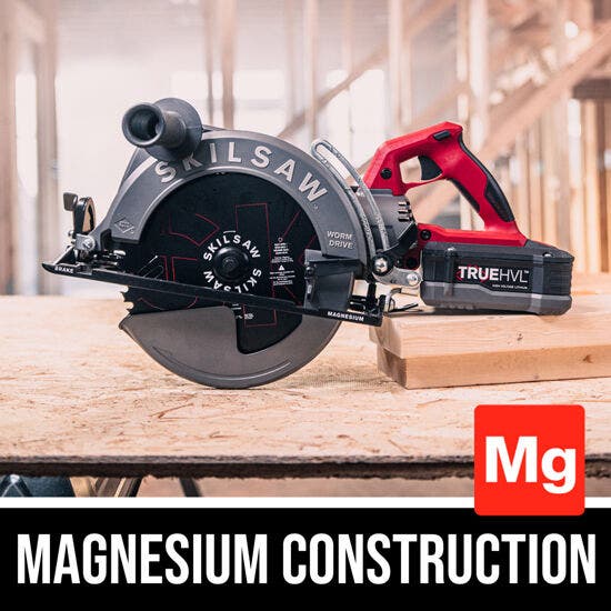 Skil 10-1/4" TRUEHVL™ Cordless Worm Drive SKILSAW® Kit - Image 6
