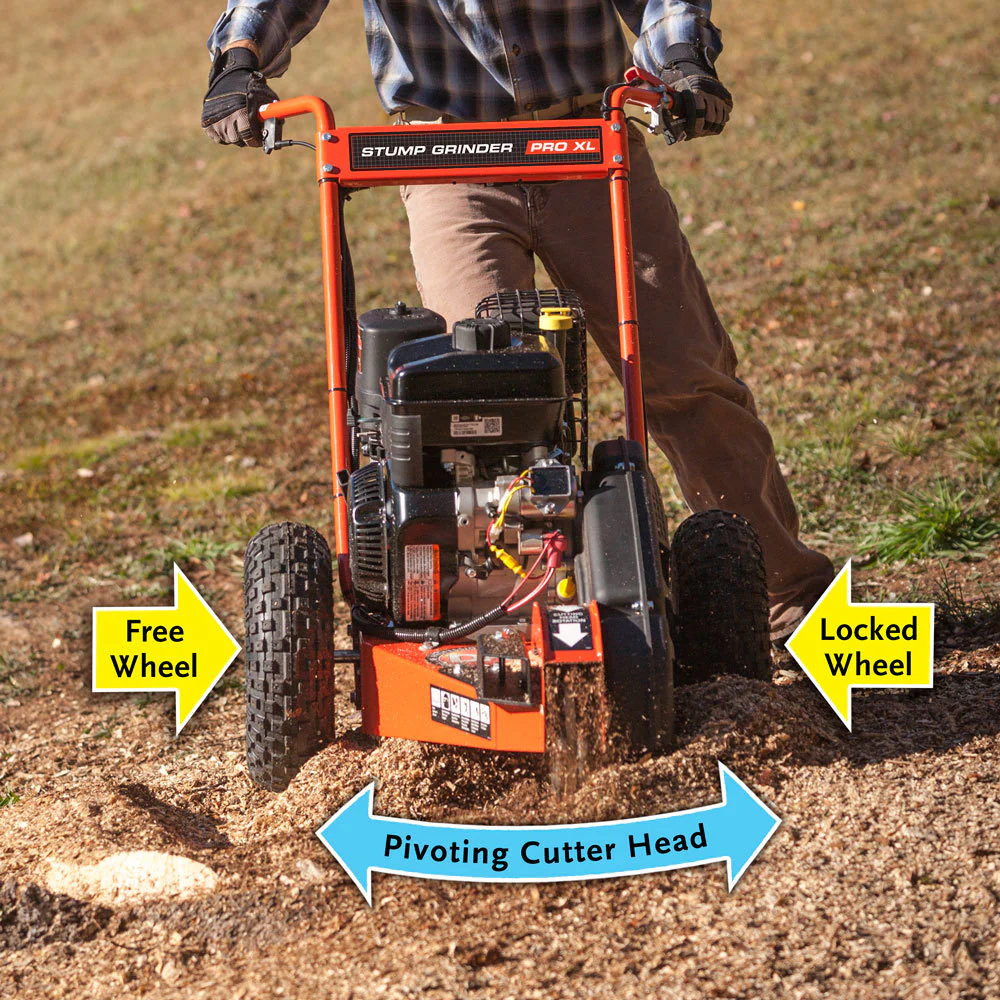 DR PREMIER 6.6HP Gas Powered Stump Grinder - Image 5