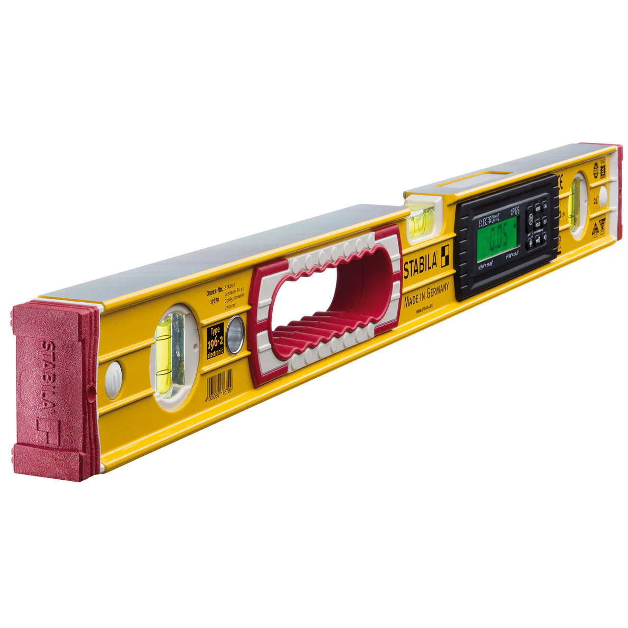 Stabila Type 196-2 IP65 Electronic Tech Level w/ Case - Image 6