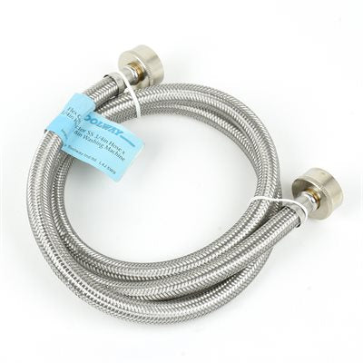 Stainless Steel Washing Machine Flex Connector 3/4" Hose x 3/4" Hose