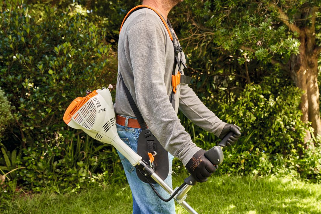 STIHL FS 56 C-E Gas Powered Grass Trimmer w/ Bike Handle - Image 2