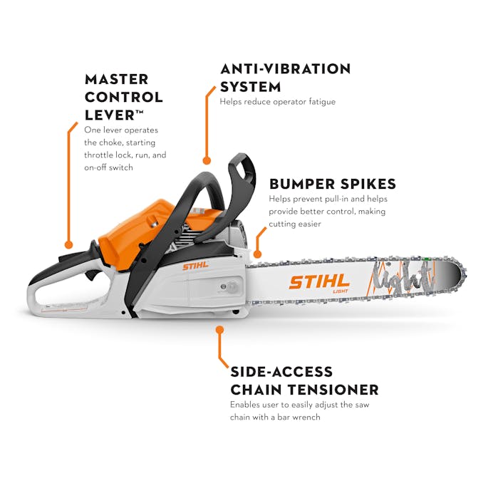 STIHL MS 162 Gas Chainsaw (30.1 cc) - 16" - Image 2