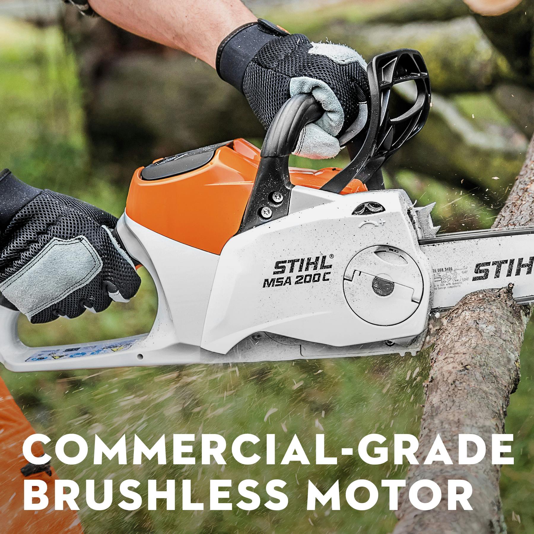 STIHL MSA 200 C-BQ 36V 14" Cordless Chainsaw (AP System) - Tool Only - Image 8