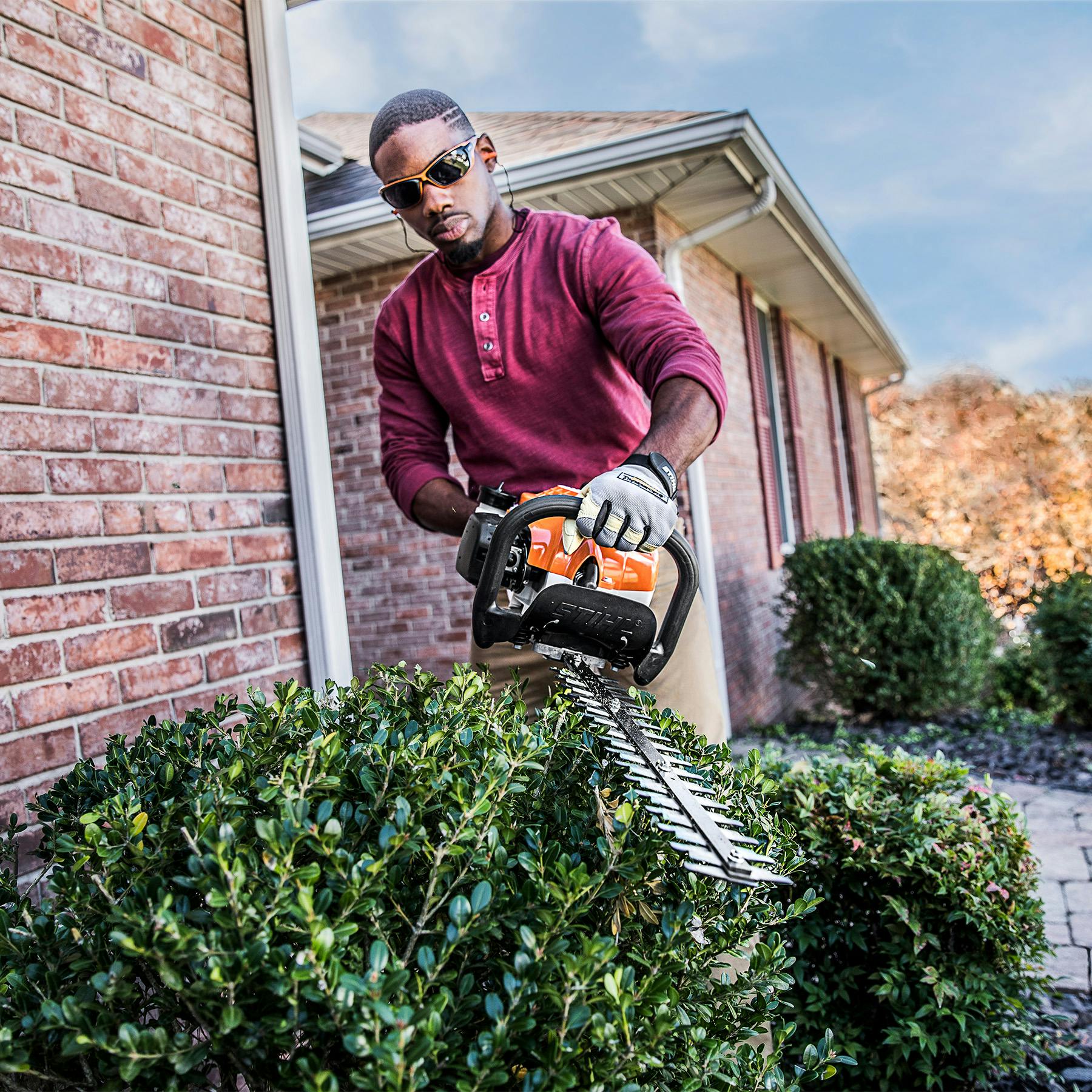 STIHL HS 45 18" Lightweight Gas Powered Hedge Trimmer (27.2cc) - Image 9