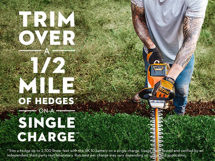 STIHL HSA 56 18" Cordless Hedge Trimmer Kit (AK System) - Image 8