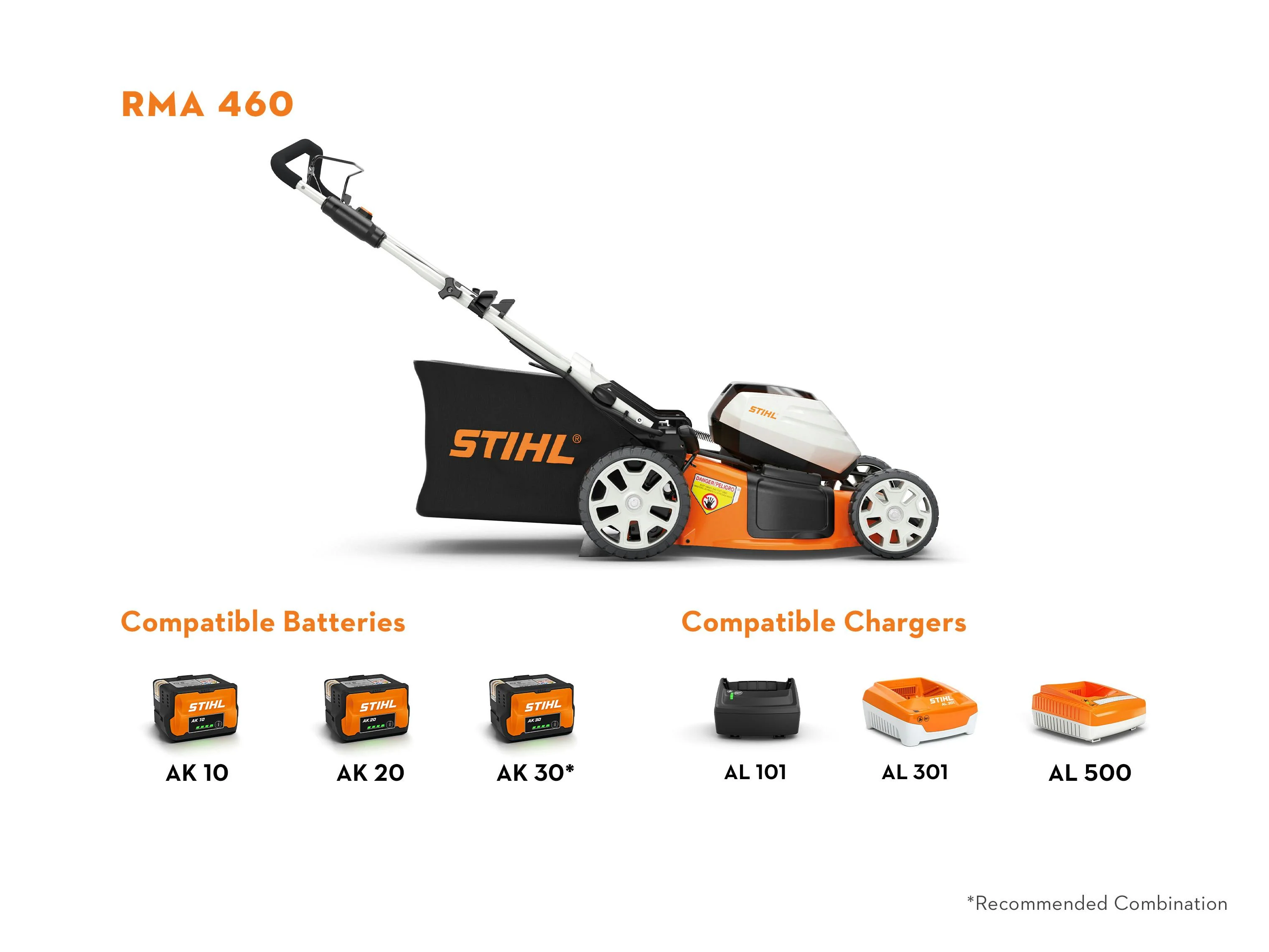 STIHL RMA 460 Cordless Lawn Mower Kit (AK System) - Image 3