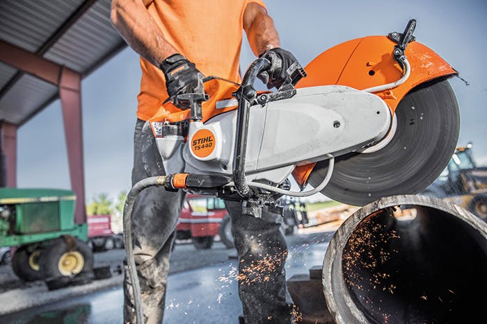 STIHL TS 440 Cutquik® Cut-Off Saw (66.7cc) w/ QuickStop - 14" - Image 7
