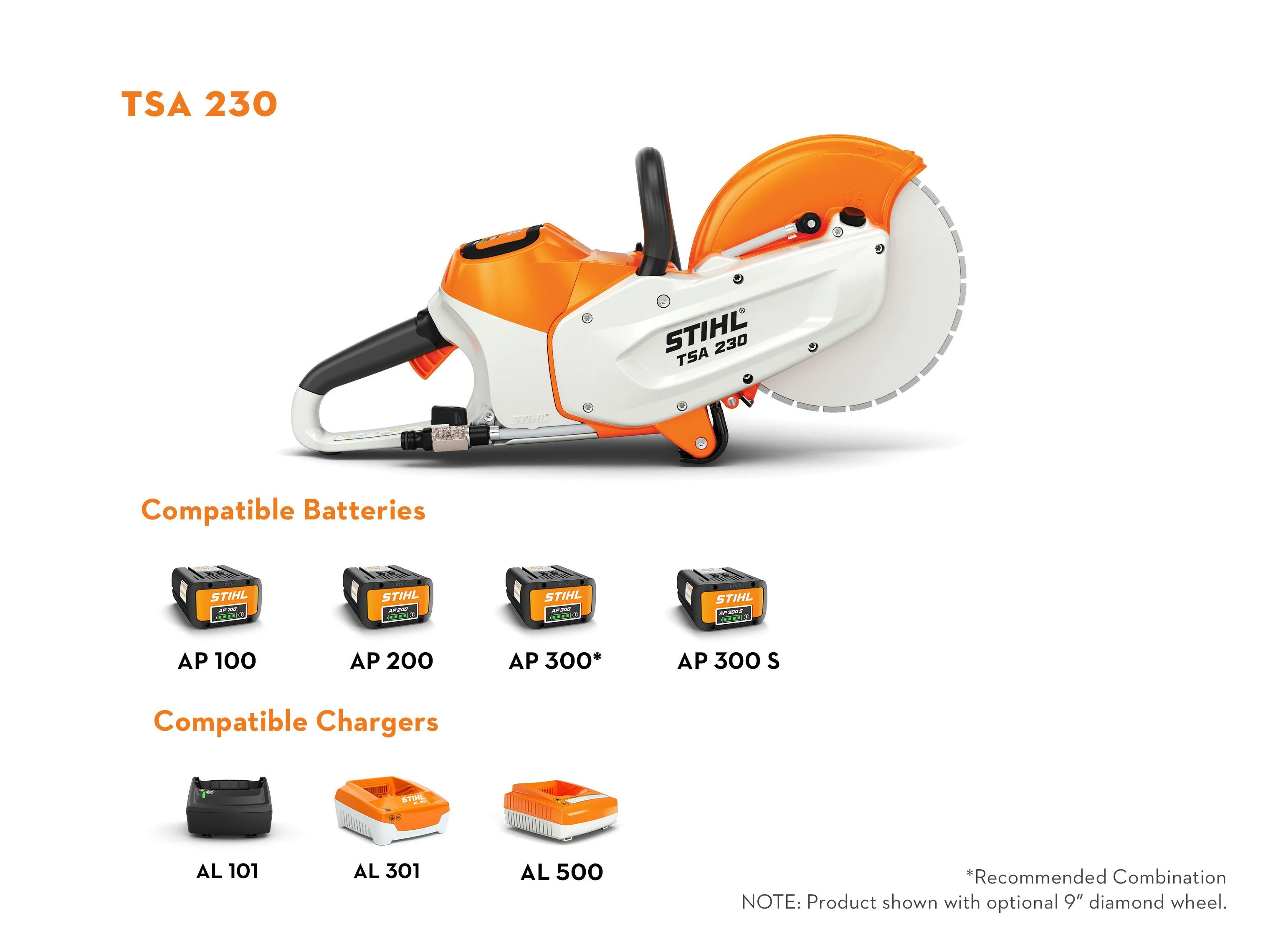 STIHL TSA 230 Cordless Battery Powered Cutquik® Cut-Off Saw Tool Only - 9" - Image 3