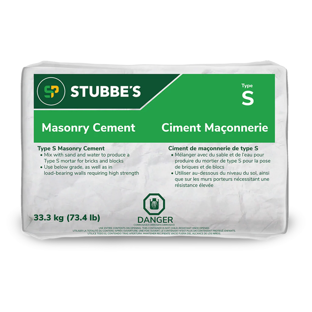 Stubbe's Type S Masonry Cement - 33 Kg