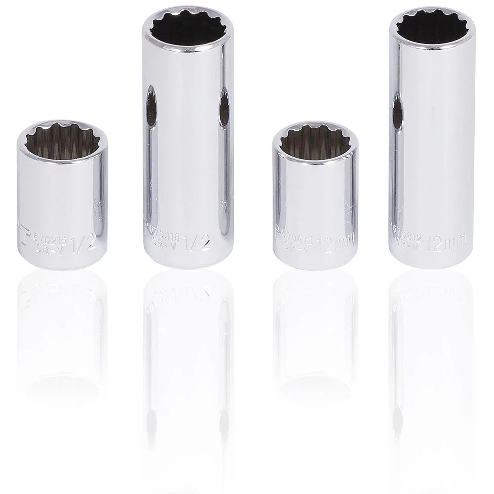 Jet 42 pc. 1/4" Drive 12-point SAE/Metric Socket Wrench Set - Image 3