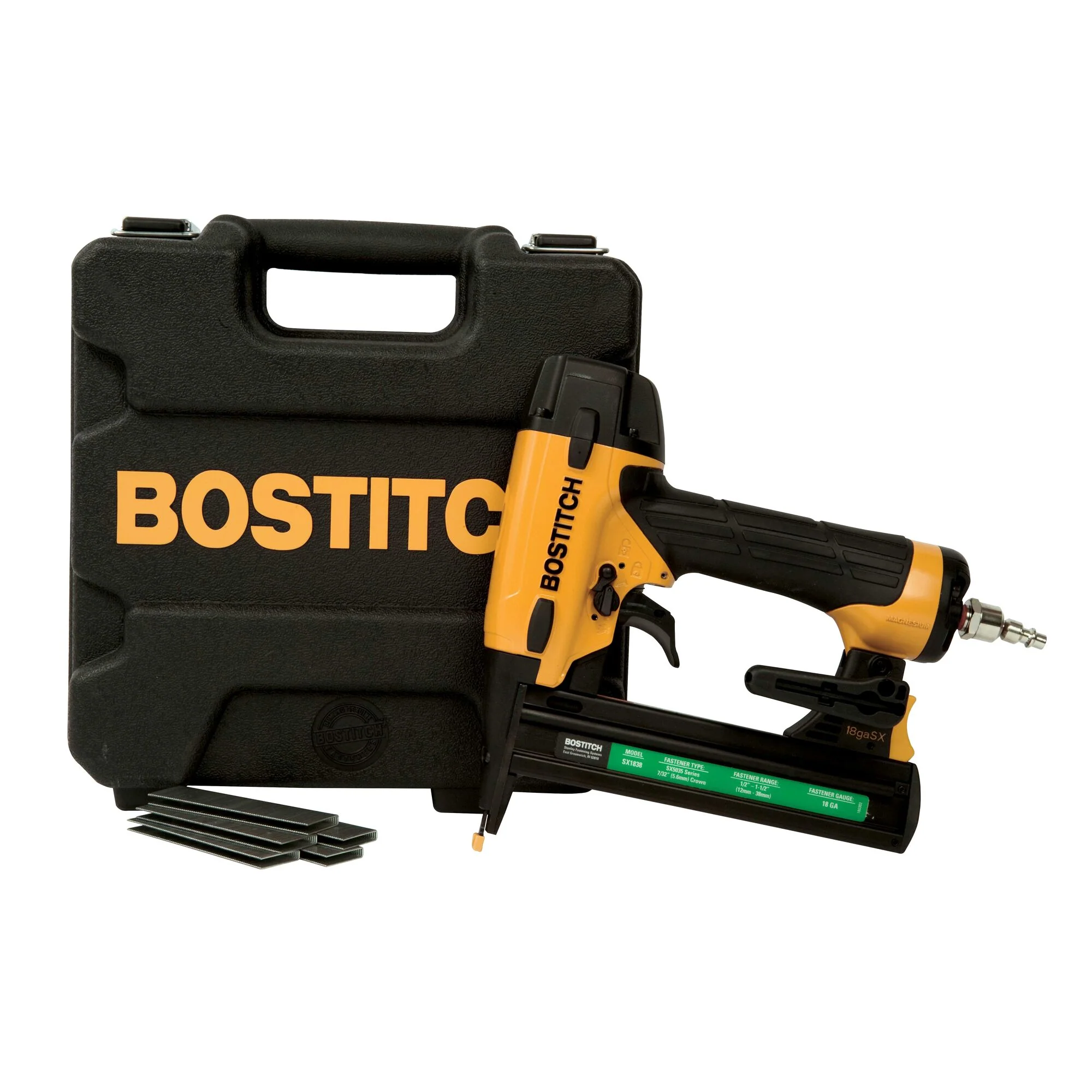 Bostitch 1/4" Narrow Crown 18G Stapler - Image 3