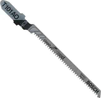 Bosch 5 pc. 3-1/4" 20 TPI Clean For Wood T-Shank Jig Saw Blades - Image 2