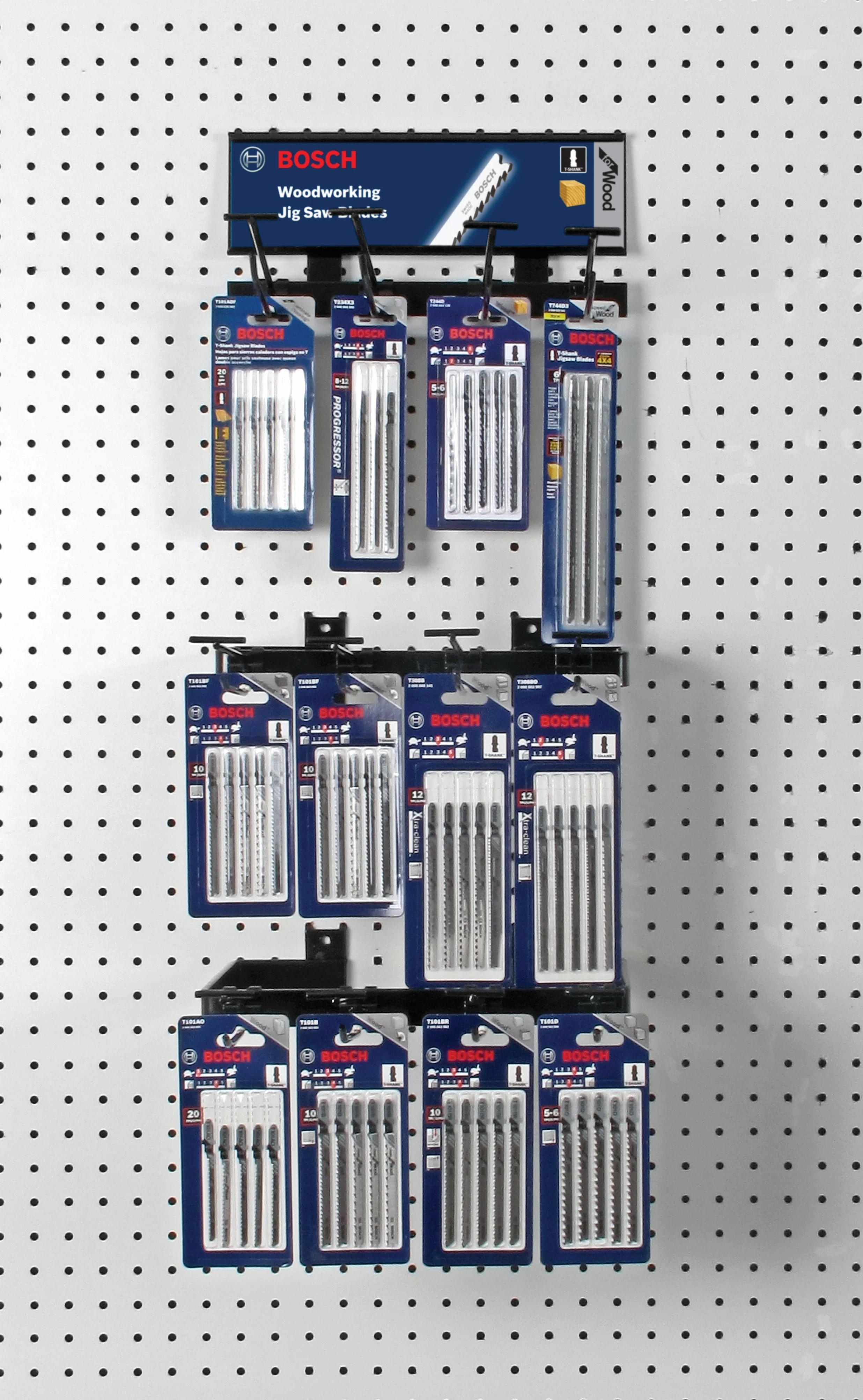Bosch 3 pc. 3" 10 TPI Clean For PVC High Carbon Steel Jig Saw Blades - Image 2