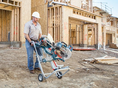 Bosch Gravity-Rise Miter Saw Stand w/ Wheels - Image 8