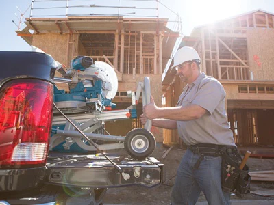 Bosch Gravity-Rise Miter Saw Stand w/ Wheels - Image 9