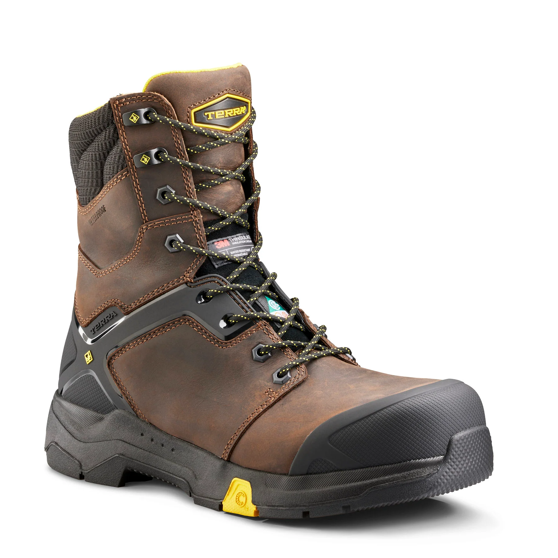 Terra Carbine 8" Waterproof Composite Toe Safety Work Boot - Image 19