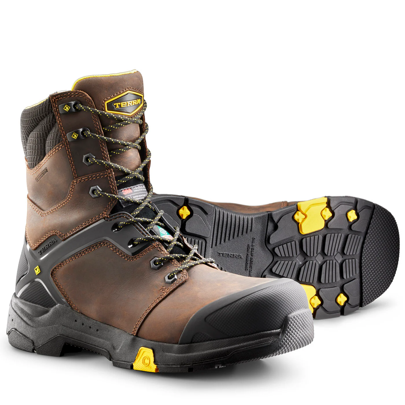Terra Carbine 8" Waterproof Composite Toe Safety Work Boot - Image 23